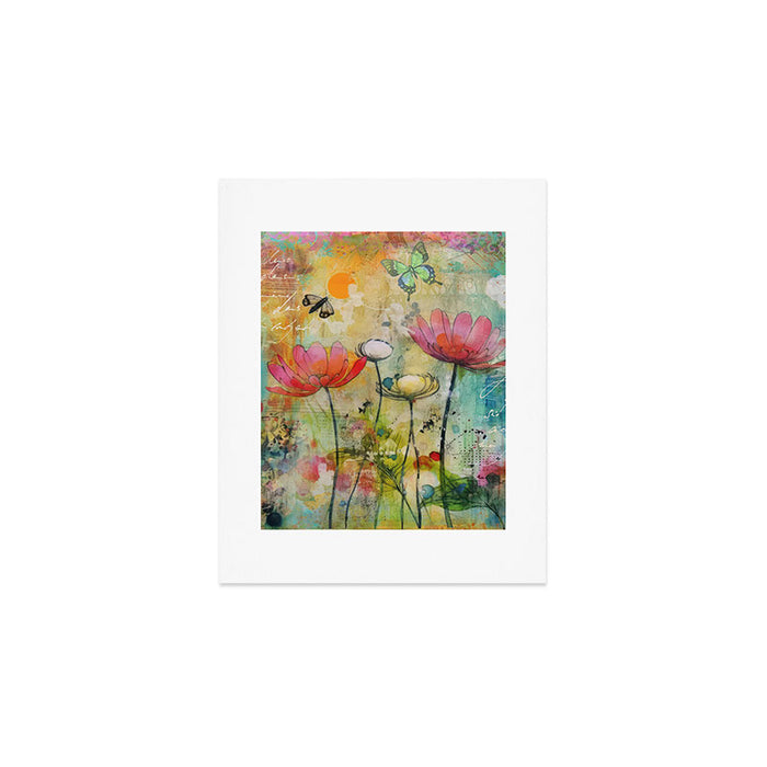 Wildflower Late Summer Botanical Art Art Print Gallery Image 1