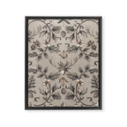 William Morris Woodland Nostalgia Beige Framed Canvas Print Gallery Image 6