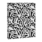 Matisse Organic Shapes Free Form Cut Outs Pattern White On Black Canvas Print Gallery Image 8