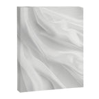 Silk Sensation Subtle White Surface Canvas Print Gallery Image 6