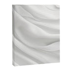 White Satin Silky Surface All White Canvas Print Gallery Image 6