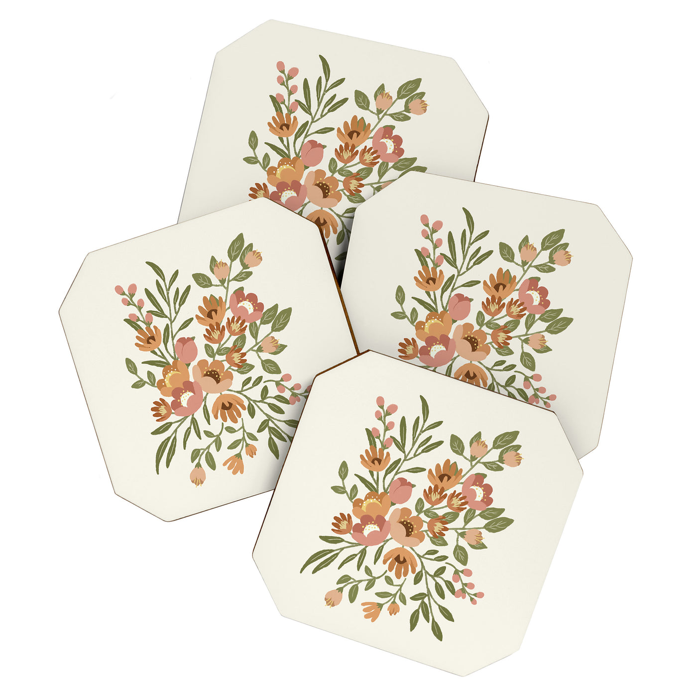 Freya Flowers Coaster