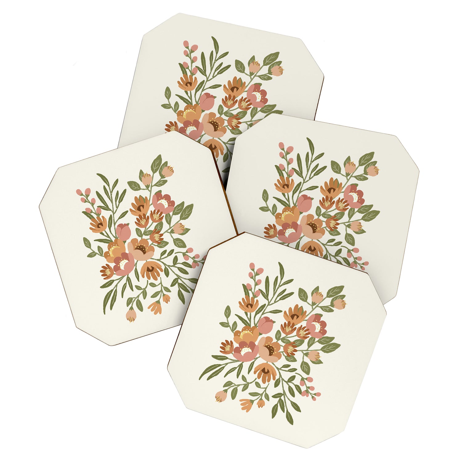 Freya Flowers Coaster Gallery Image 1