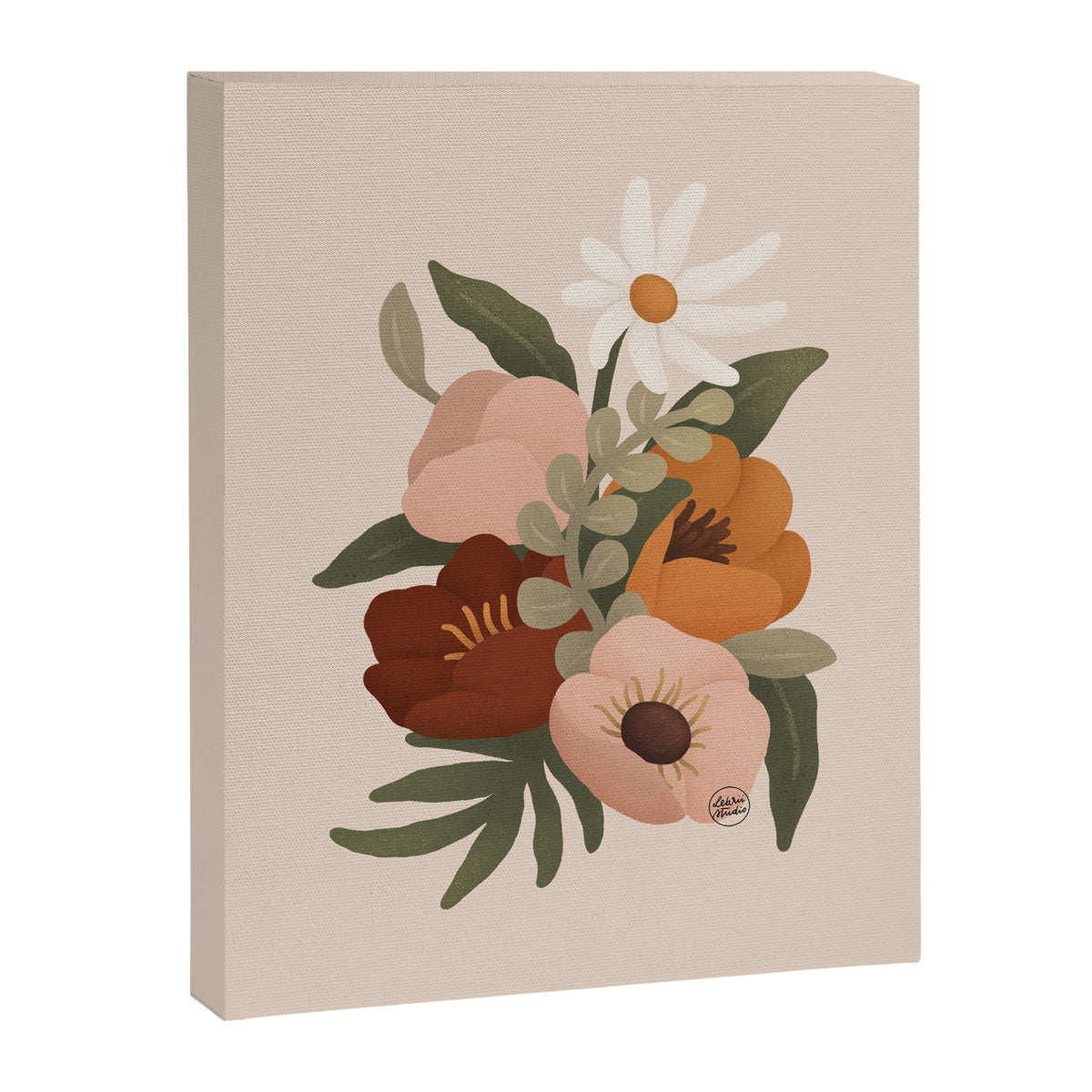 Gloria Floral Canvas Print Gallery Image 8