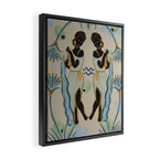 Aquarian's Pour Framed Canvas Print Gallery Image 2