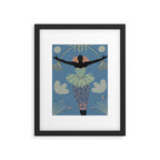 Celestial Balance Lapis Blue Framed Art Print Gallery Image 5