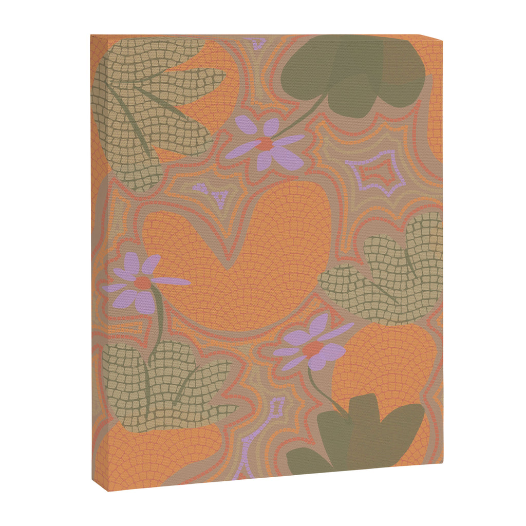 Little Purple Flowers Canvas Print Gallery Image 6