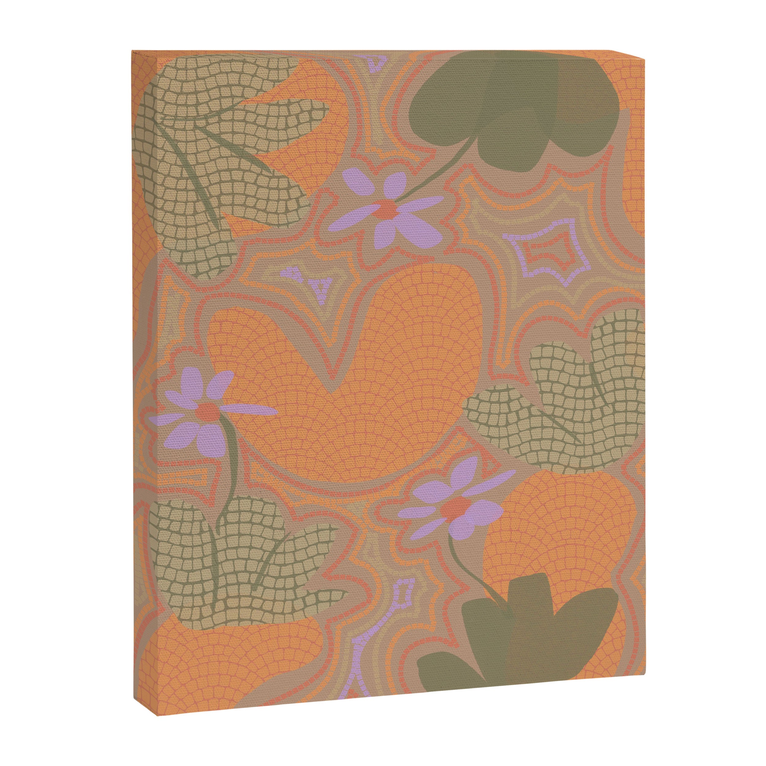 Little Purple Flowers Canvas Print Gallery Image 6
