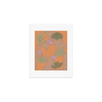 Little Purple Flowers Art Print Gallery Image 1