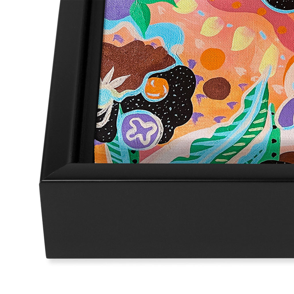 Loud Joy | Women Framed Canvas Print Gallery Image 3