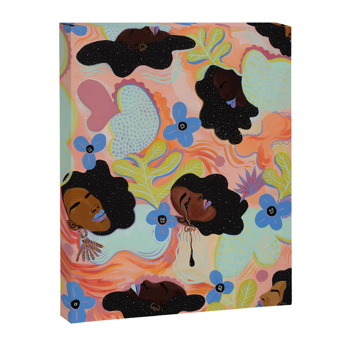 Pools of Us | Coral Botancials Canvas Print Gallery Image 1