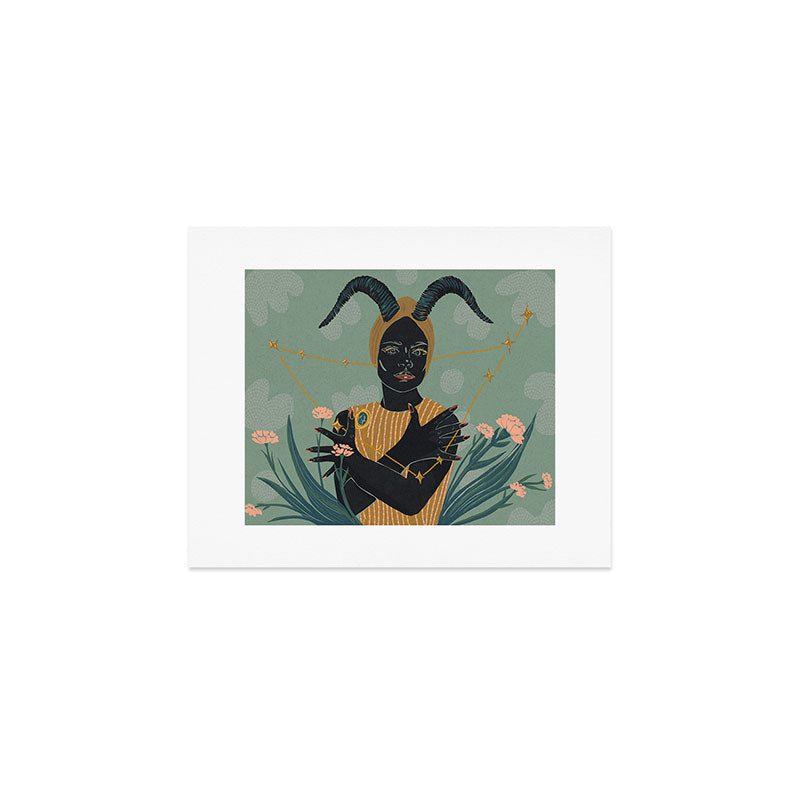The Horned Earth Queen Art Print Gallery Image 1