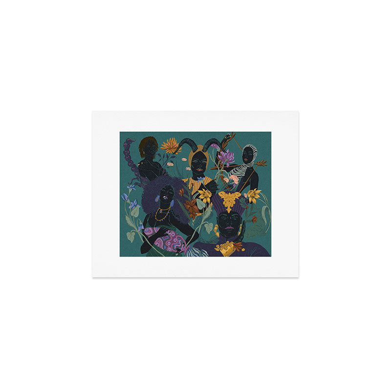 The Queens Court  Art Print Gallery Image 1