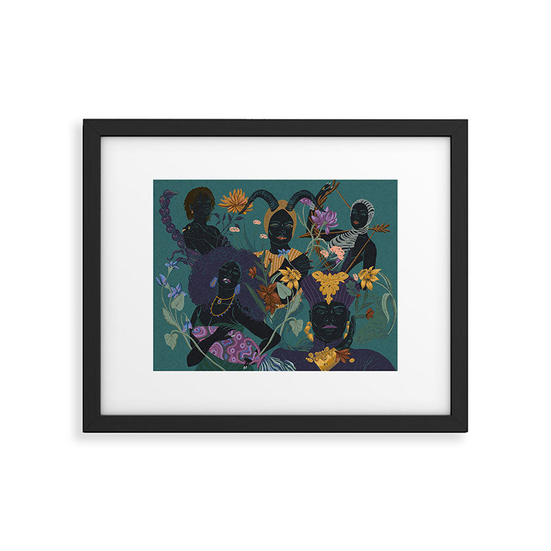 The Queens Court  Framed Art Print Gallery Image 5