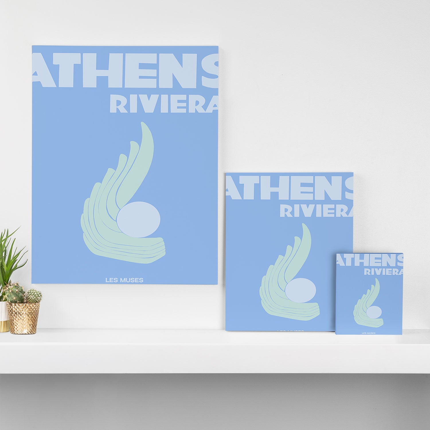 athens riviera Canvas Print Gallery Image 3