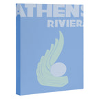 athens riviera Canvas Print Gallery Image 3