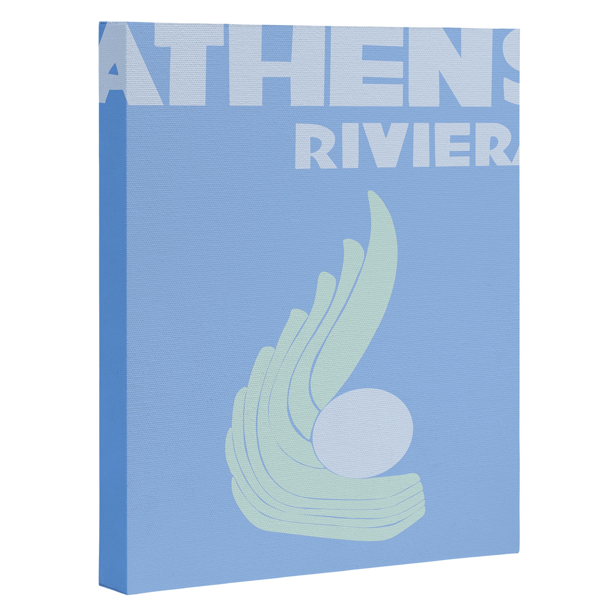 athens riviera Canvas Print Gallery Image 3