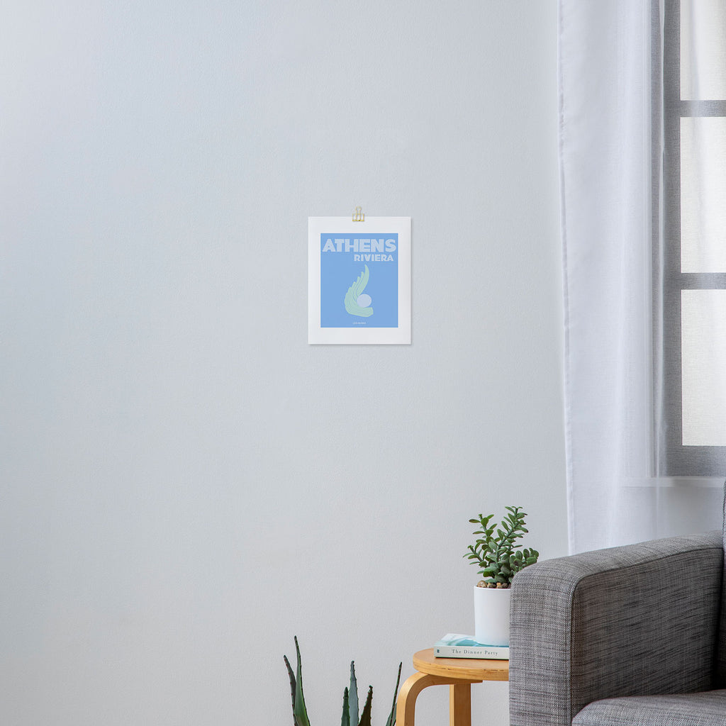 athens riviera Art Print Gallery Image 3
