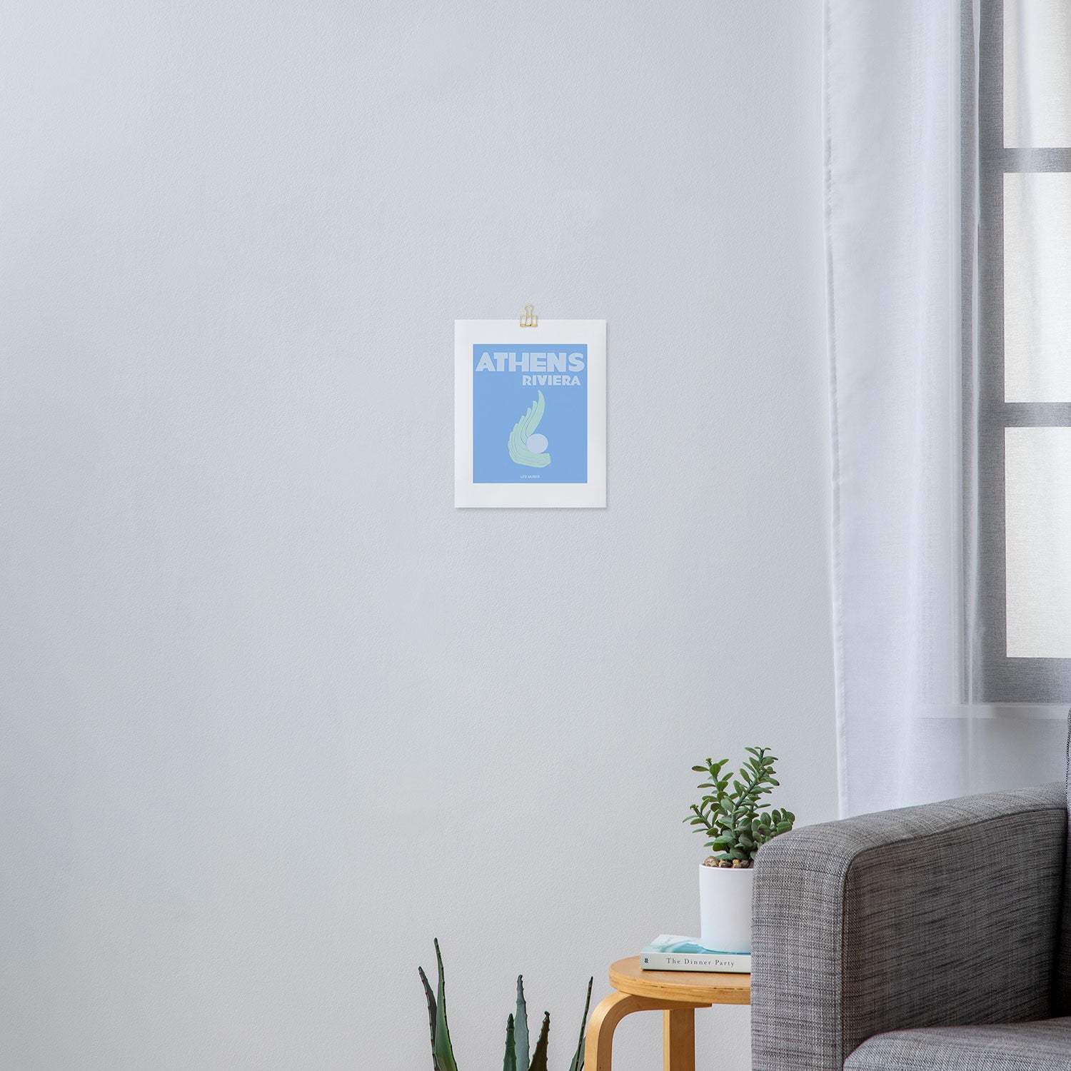 athens riviera Art Print Gallery Image 3