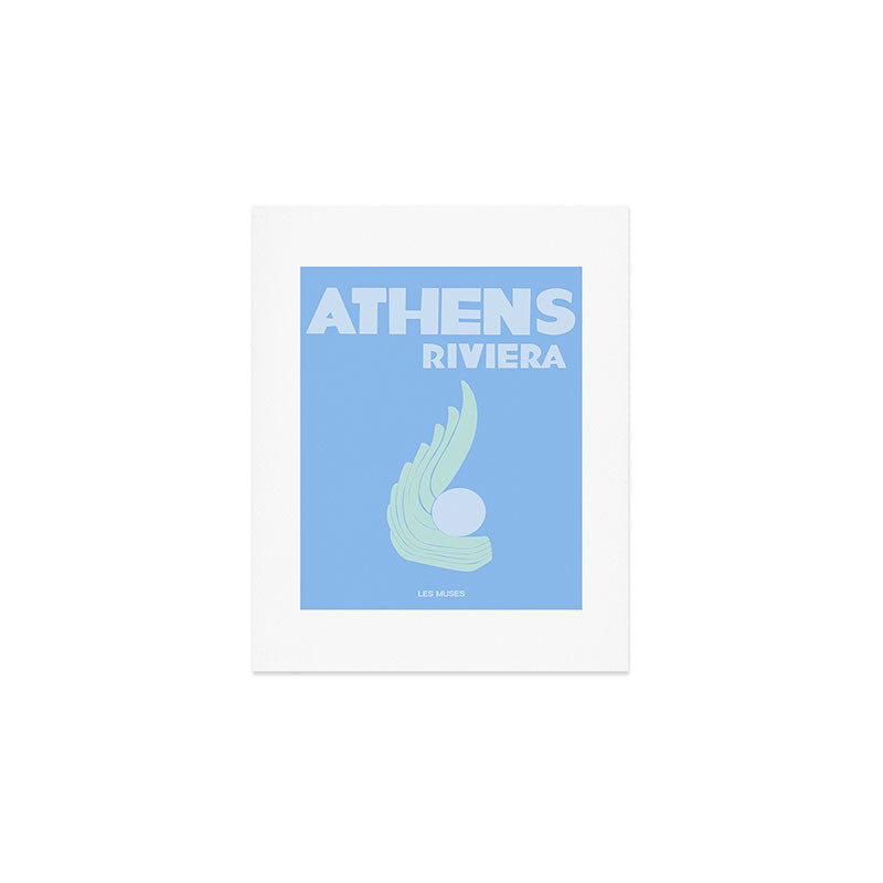 athens riviera Art Print Gallery Image 1