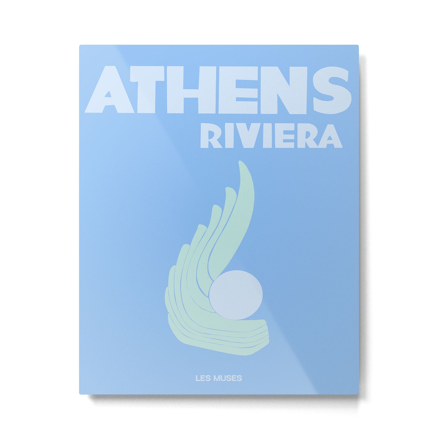 athens riviera Metal Print Gallery Image 4