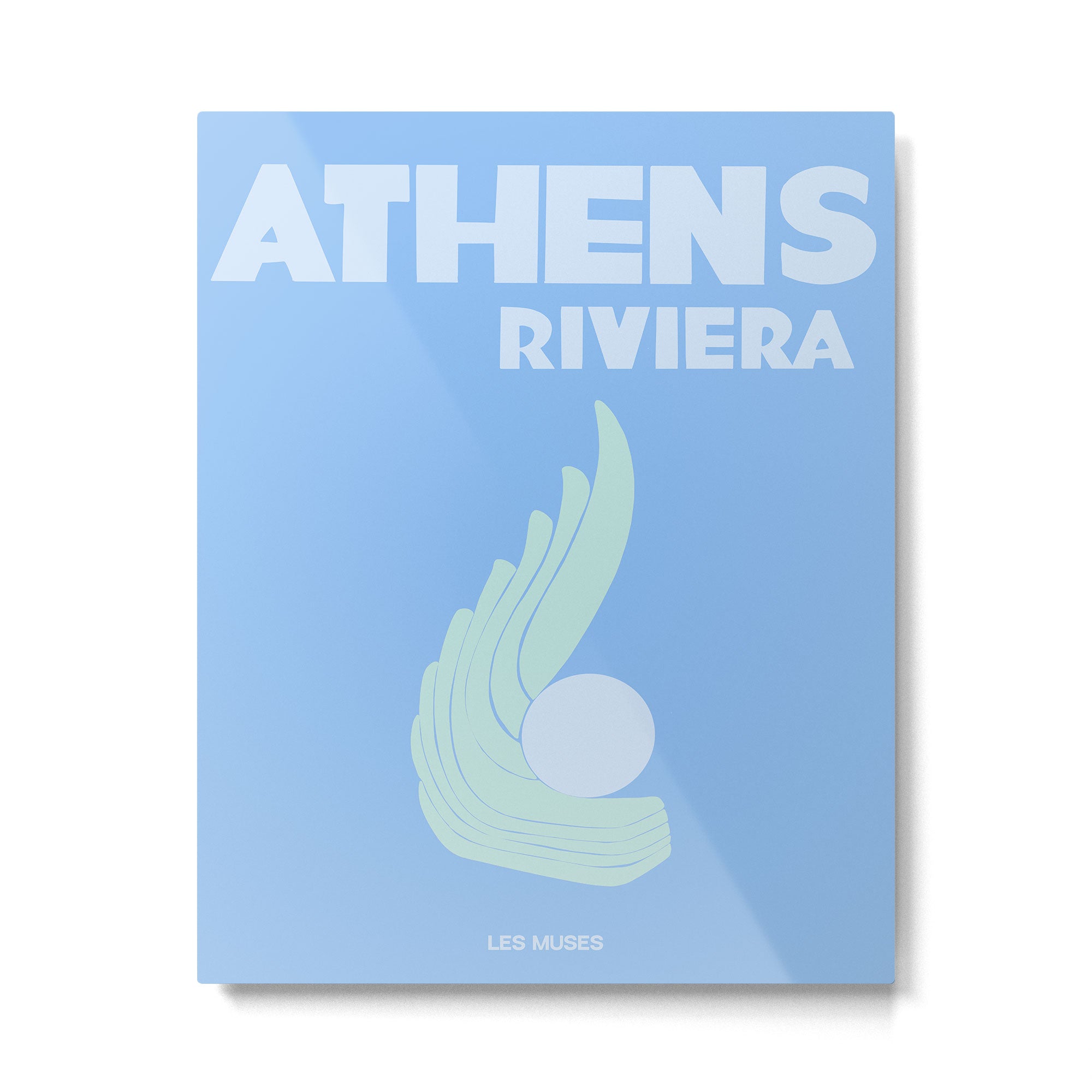 athens riviera Metal Print Gallery Image 4