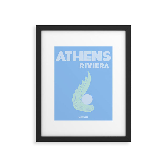 athens riviera Framed Art Print Gallery Image 1