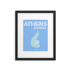 athens riviera Framed Art Print Gallery Image 4