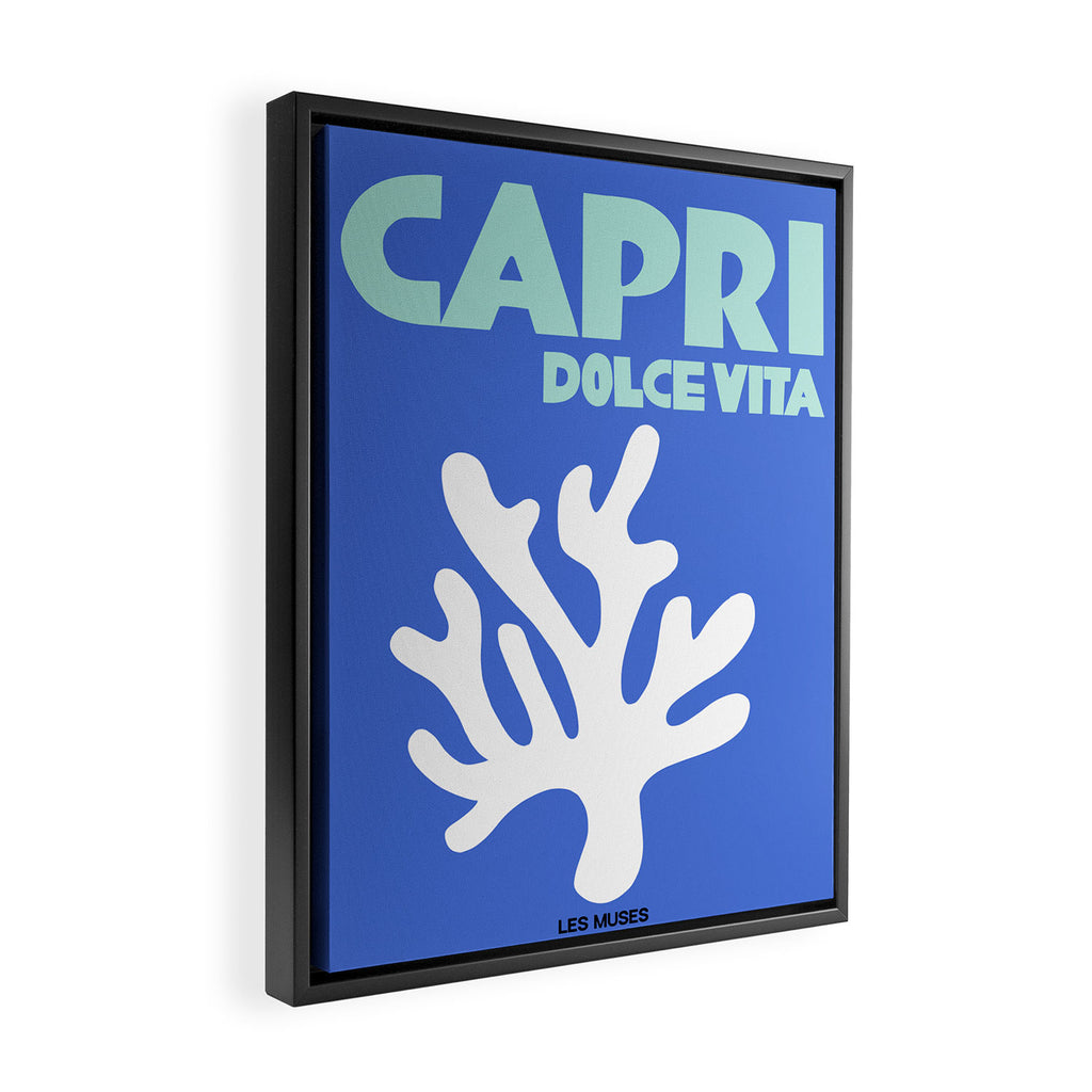 capri dolce vita Framed Canvas Print Gallery Image 2