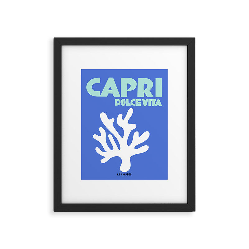 capri dolce vita Framed Art Print Gallery Image 5