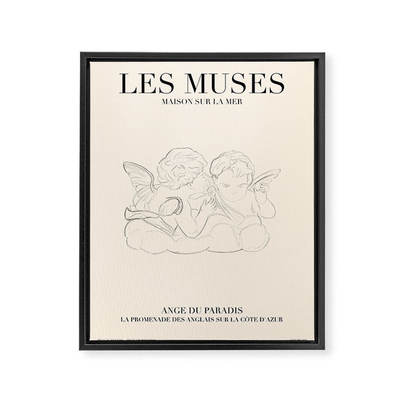cherubs Framed Canvas Print Gallery Image 6