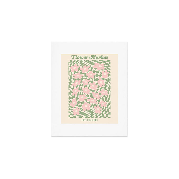 flower market / psychedelic Art Print Gallery Image 1