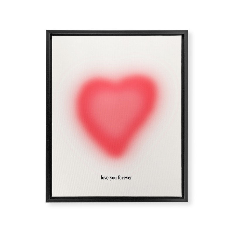 love you forever Framed Canvas Print Gallery Image 6