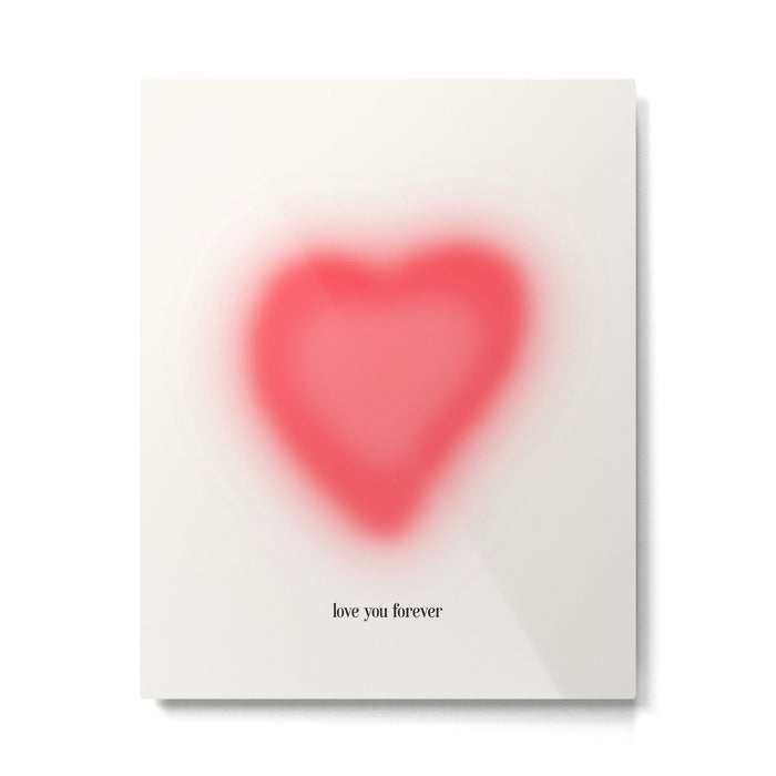 love you forever Metal Print Gallery Image 1