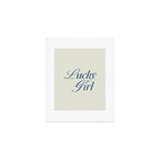 lucky girl Art Print Gallery Image 1
