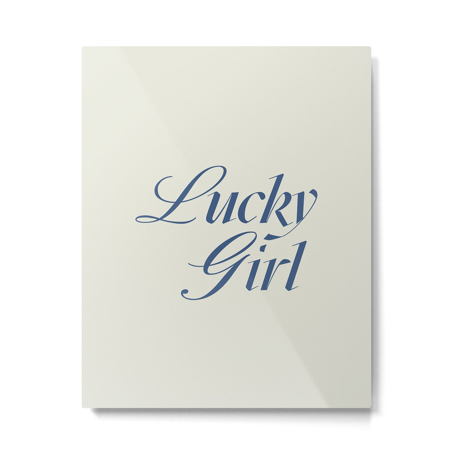 lucky girl Metal Print Gallery Image 4