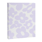 retro flowers / lilac Canvas Print Gallery Image 6