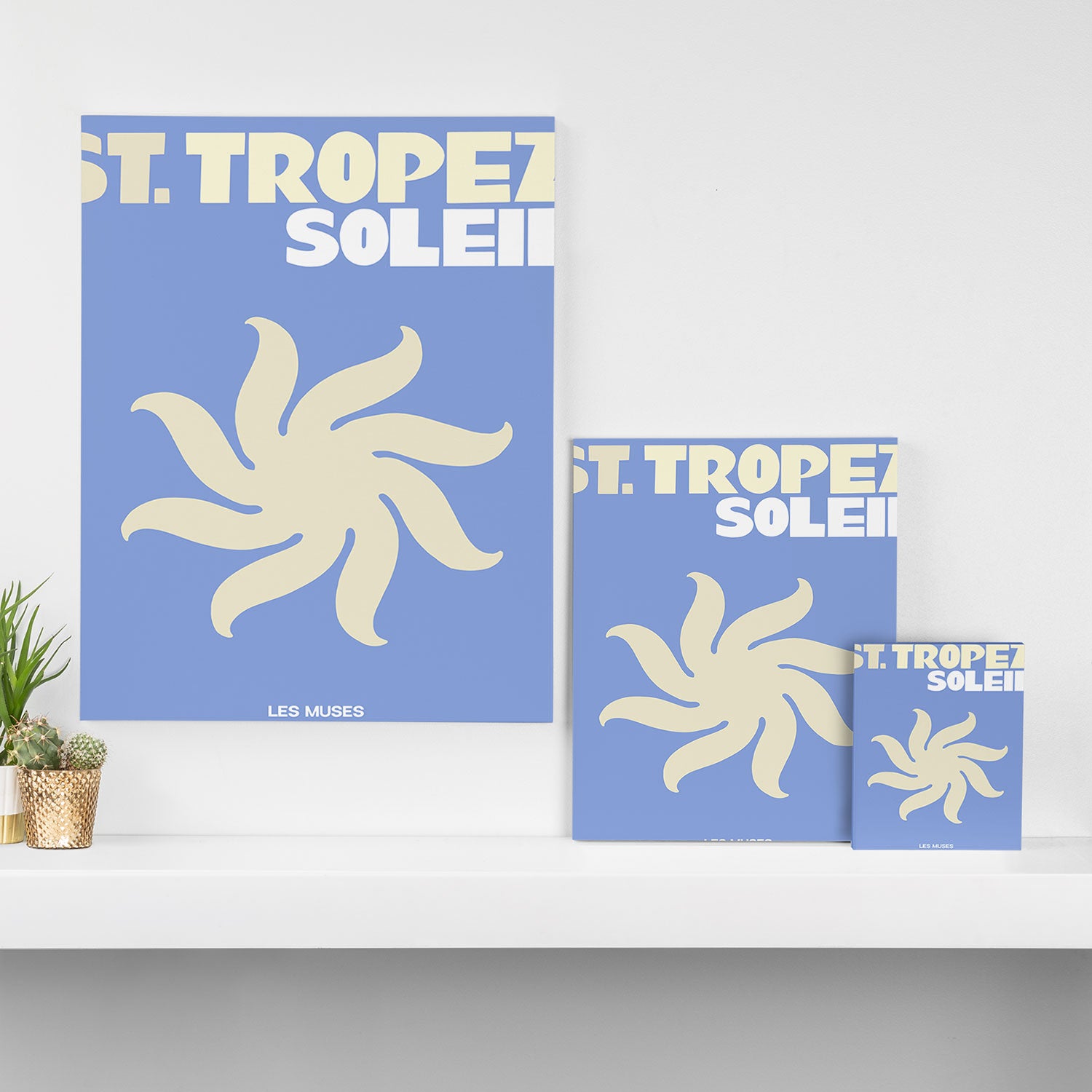 st. tropez soleil Canvas Print Gallery Image 3