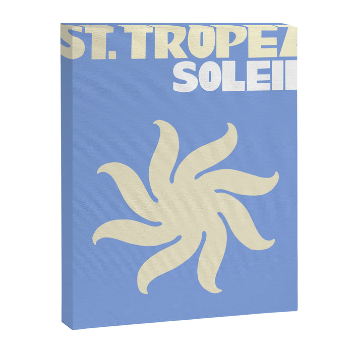 st. tropez soleil Canvas Print Gallery Image 1