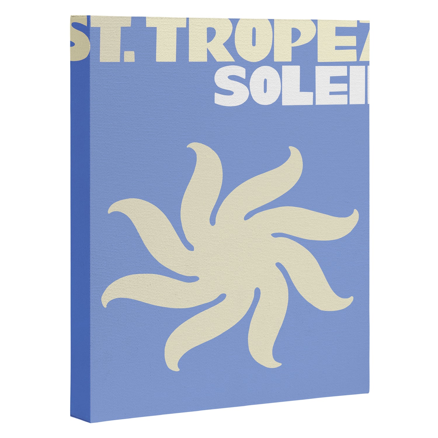 st. tropez soleil Canvas Print Gallery Image 3