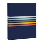 Abstract Minimal Retro Stripes 70s Style - Takakage Canvas Print Gallery Image 8