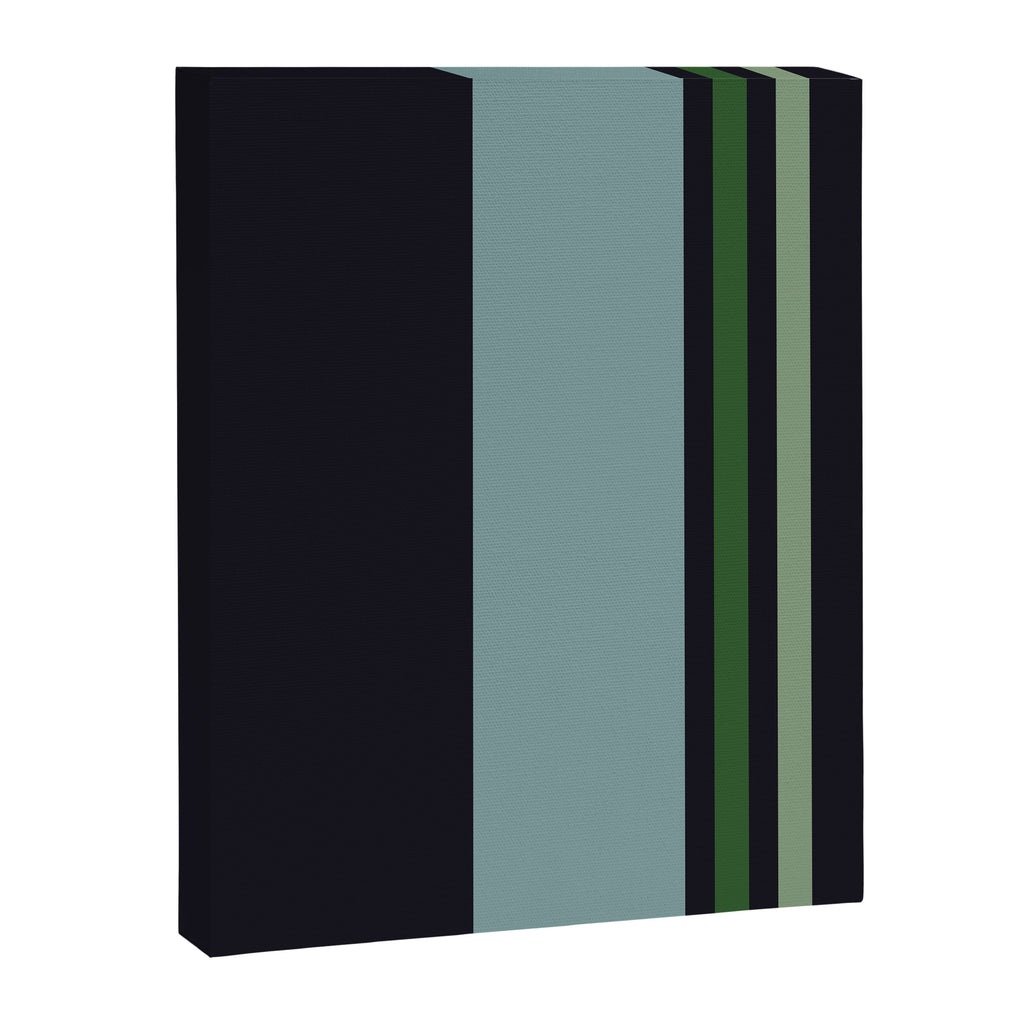 Classic Retro Striped Enenra Canvas Print Gallery Image 8