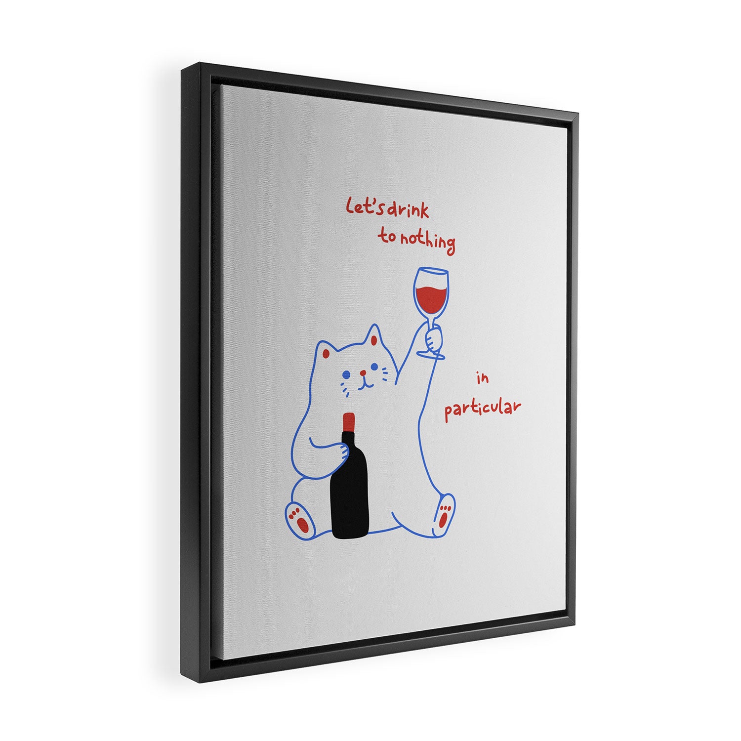 Cheers Framed Canvas Print Gallery Image 2
