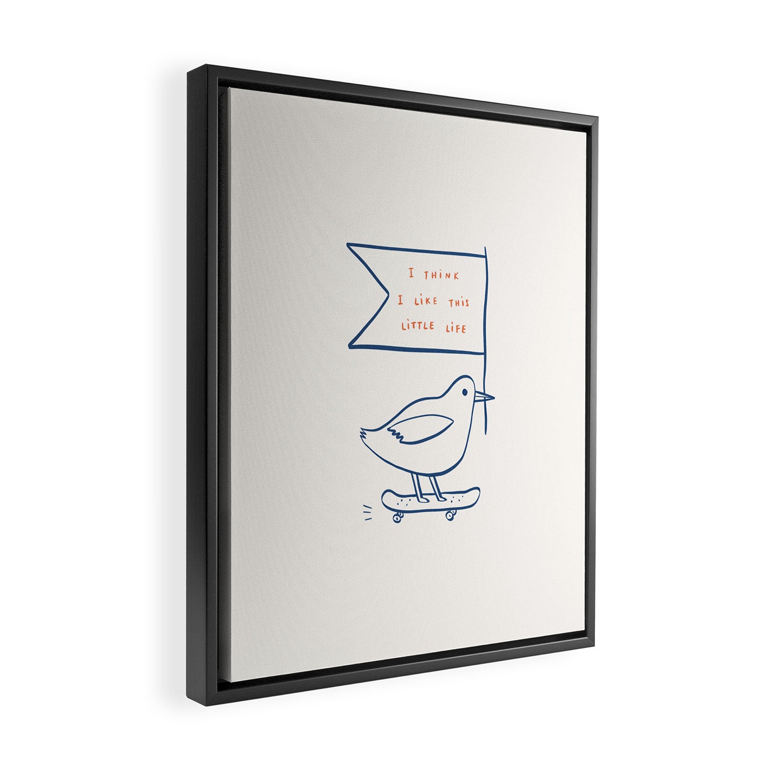 I Think I Like This Little Life Framed Canvas Print Gallery Image 2