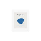 Matisse Blue Apple Cutout  Art Print Gallery Image 1