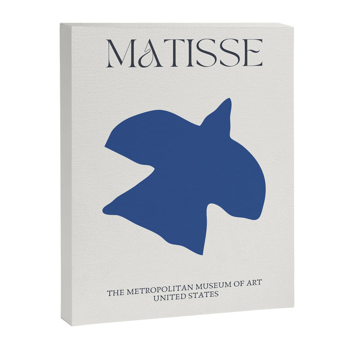 Matisse Blue Bird Cutout  Canvas Print Gallery Image 1