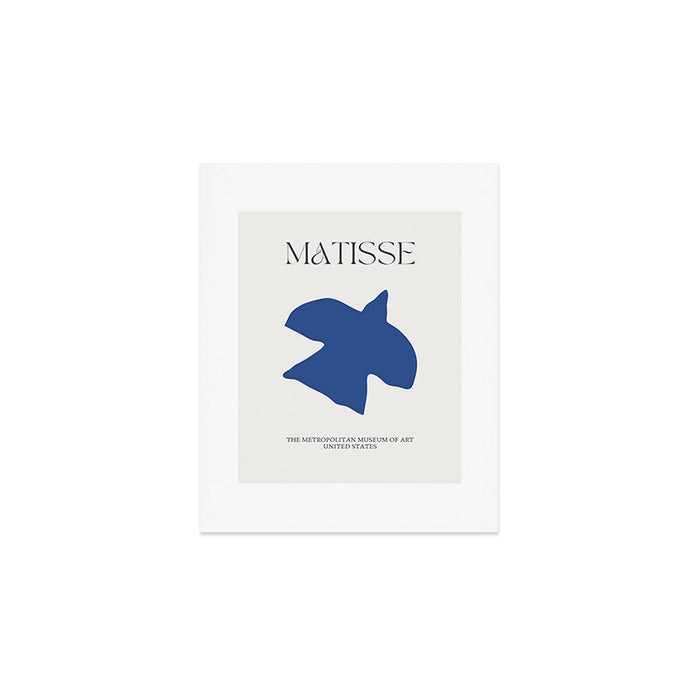 Matisse Blue Bird Cutout  Art Print Gallery Image 1