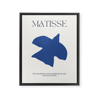 Matisse Blue Bird Cutout  Framed Canvas Print Gallery Image 6