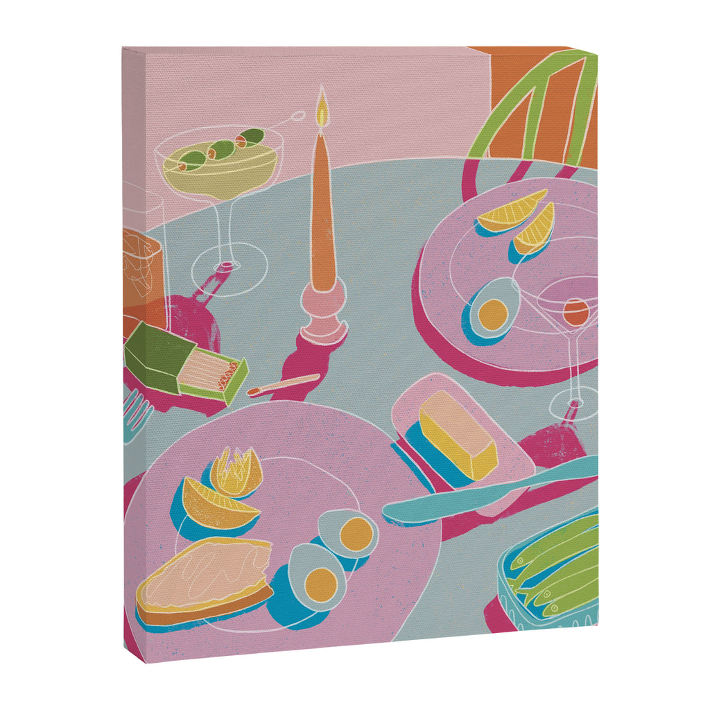 Drinks and Snacks Canvas Print Gallery Image 8