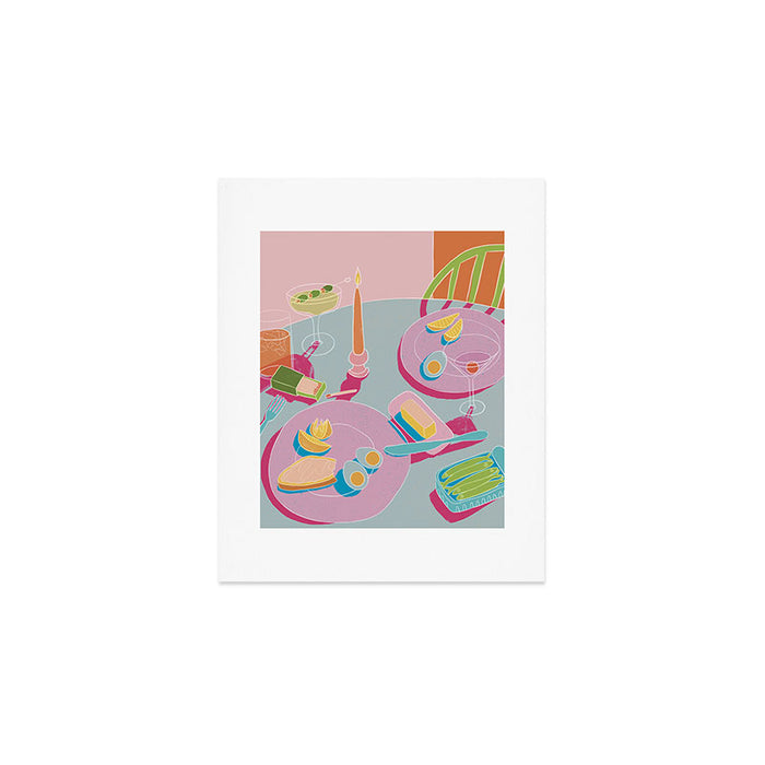 Drinks and Snacks Art Print Gallery Image 1